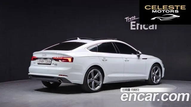 AUDI A5 (F5) 45 TFSI Quattro Premium Sportback 2019 — photo 2 sur 35