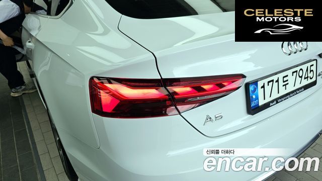 AUDI A5 (F5) 40 TDI Quattro Premium Sportback 2021 — photo 9 sur 36