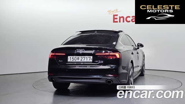 AUDI A5 (F5) 45 TFSI Quattro Premium Sportback 2019 — photo 4 sur 20
