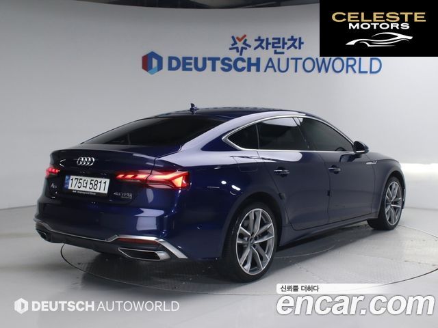 AUDI A5 (F5) 45 TFSI Quattro Premium Sportback 2020 — photo 2 sur 26