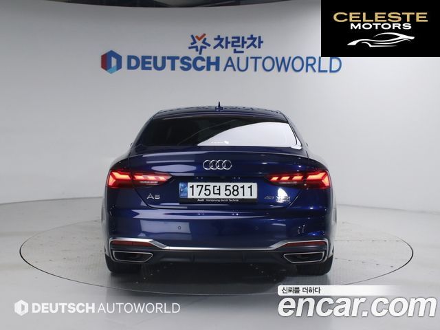AUDI A5 (F5) 45 TFSI Quattro Premium Sportback 2020 — photo 4 sur 26