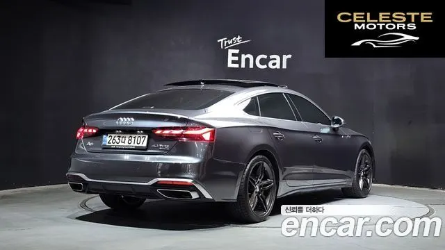 AUDI A5 (F5) 40 TFSI Quattro Premium Sportback 2021 — photo 2 sur 30