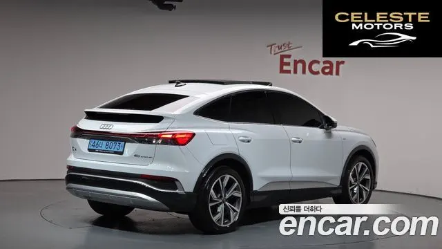 AUDI Q4 e-(F4) 40 Premium Sportback 2023 — photo 2 sur 33