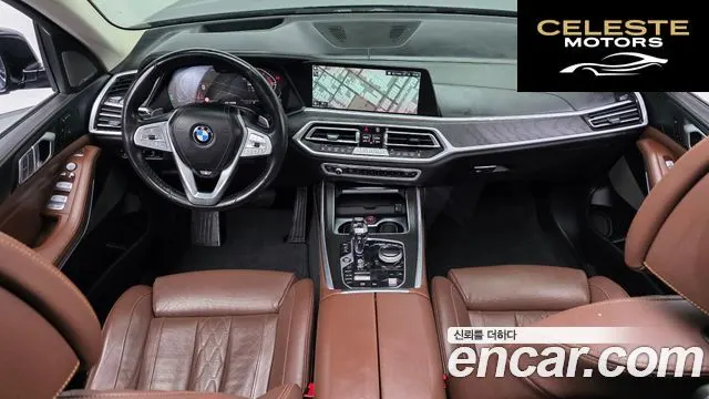 BMW X7 (G07) xDrive 40d Design Pure Excellence 7 places 2021 — photo 7 sur 20