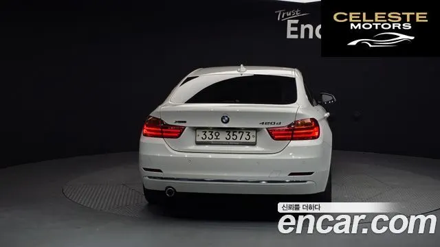 BMW Série 4 (F32) 420d Luxury Gran Coupé 2015 — photo 4 sur 20