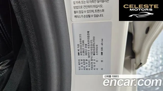 BMW Série 5 (G30) 530i xDrive Luxury 2023 — photo 24 sur 36