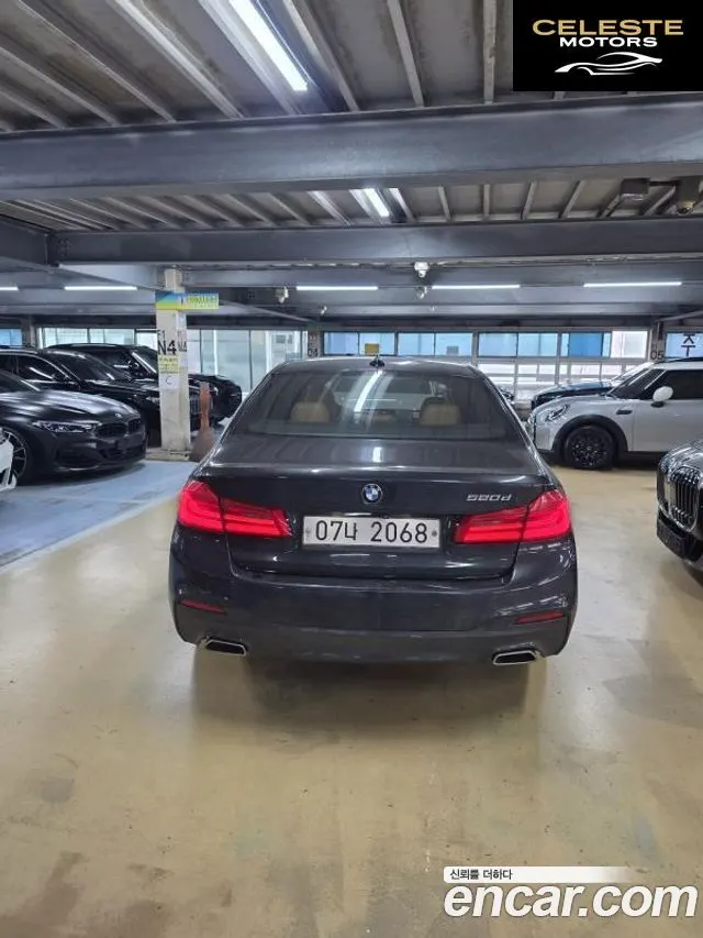 BMW Série 5 (G30) 520d M Sport 2018 — photo 4 sur 13