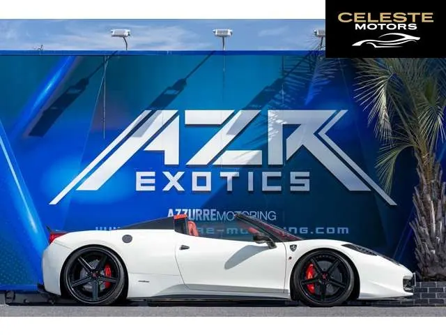 FERRARI 458 Spider 2014 — photo 3 sur 8