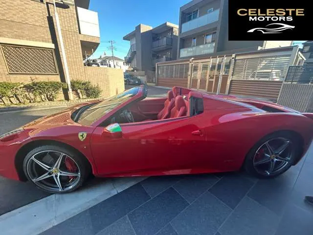 FERRARI 458 Spider 2014 — photo 3 sur 8