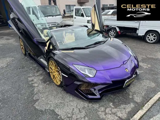 LAMBORGHINI Aventador Roadster 2014 — photo 2 sur 8