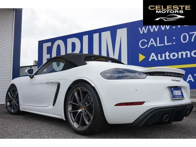 PORSCHE 718 Spider 2021 — photo 5 sur 8