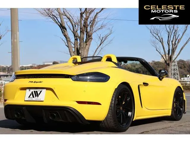PORSCHE 718 Spider 2021 — photo 7 sur 8