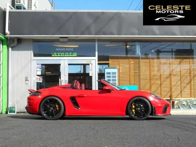 PORSCHE 718 Spider 2021 — photo 7 sur 8