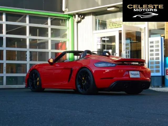 PORSCHE 718 Spider 2021 — photo 8 sur 8