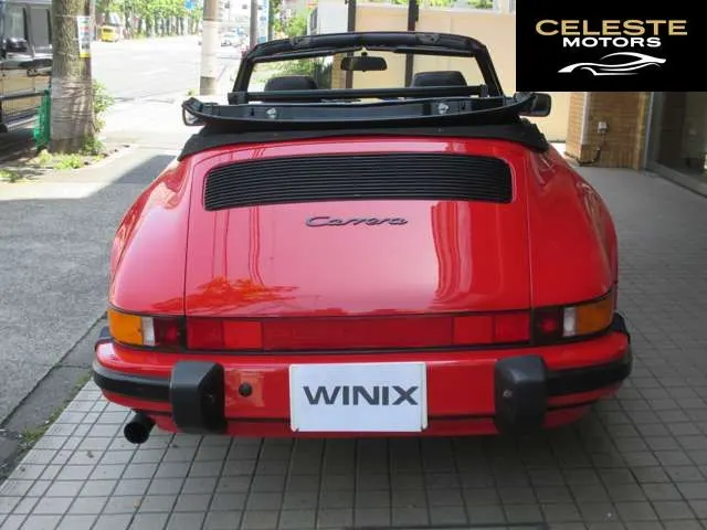 PORSCHE 911 Cabriolet 1987 — photo 5 sur 8