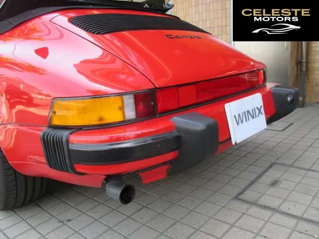 PORSCHE 911 Cabriolet 1987 — photo 8 sur 8