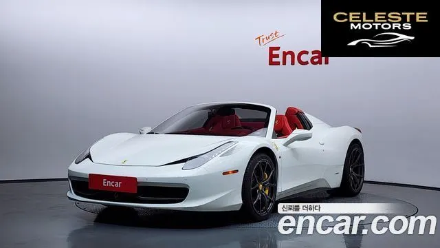 FERRARI 458 Spyder 2012 — photo 22 sur 26
