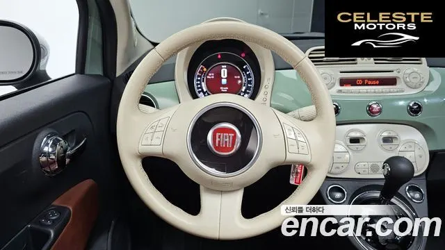 FIAT 500 1.4 Plus 2015 — photo 12 sur 20