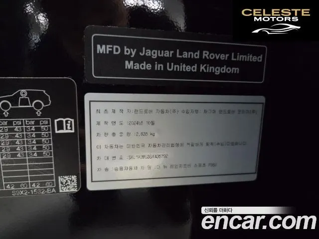 LAND ROVER Range Rover Sport 3P360 HSE Dynamic 2025 — photo 7 sur 13