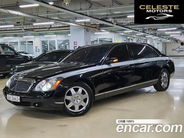 MERCEDES MAYBACH 62 5.5 V12 2005 — photo 19 sur 26