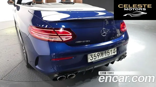 MERCEDES AMG C-Classe W205 C43 AMG 4MATIC Cabriolet 2019 — photo 27 sur 30