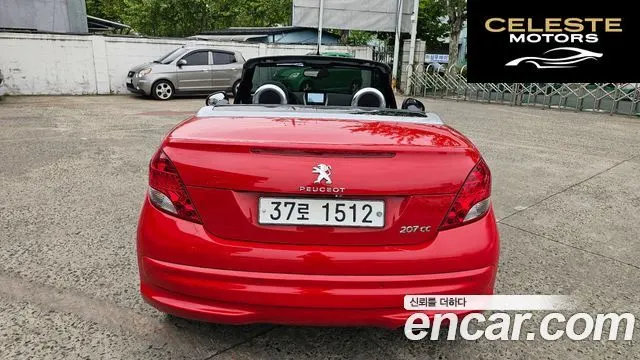 PEUGEOT 207CC 1.6 2013 — photo 6 sur 26