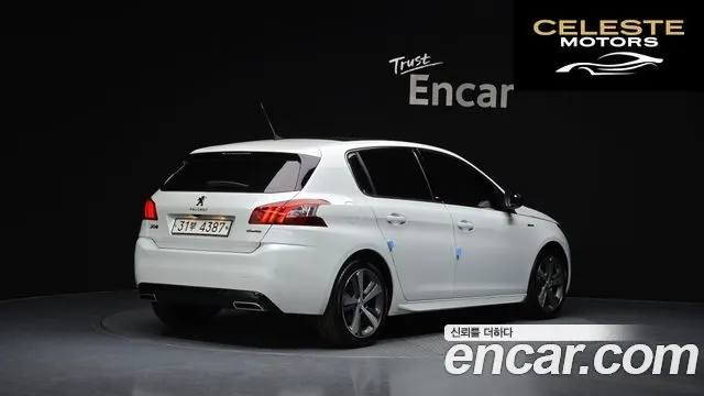 PEUGEOT 308 21.6 BlueHDi GT Line 2018 — photo 2 sur 20