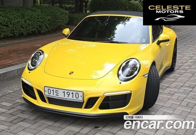 PORSCHE 911 Carrera 4 GTS Cabriolet 2018 — photo 3 sur 25