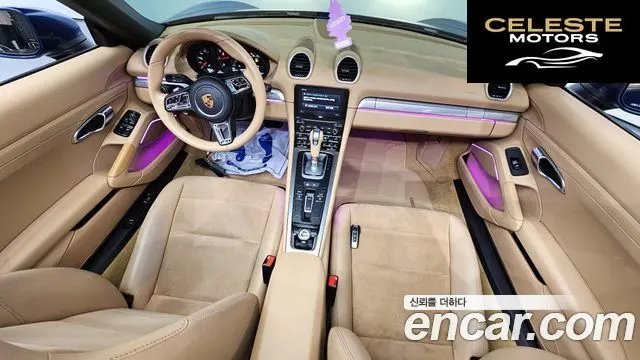 PORSCHE 718 Boxster 2.0 2017 — photo 7 sur 20