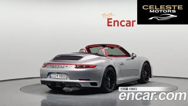 PORSCHE 911 Carrera GTS Cabriolet 2018 — photo 2 sur 26