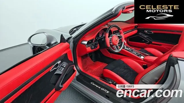 PORSCHE 911 Carrera GTS Cabriolet 2018 — photo 11 sur 26