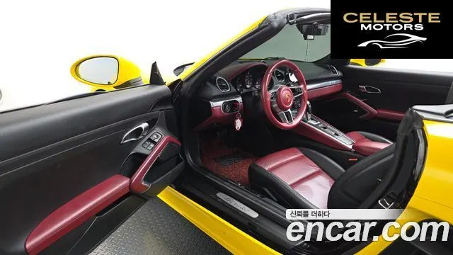 PORSCHE 718 Boxster 2.0 2017 — photo 10 sur 20