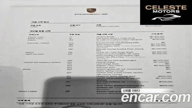 PORSCHE Panamera (971) 2.9 AWD 2022 — photo 10 sur 20