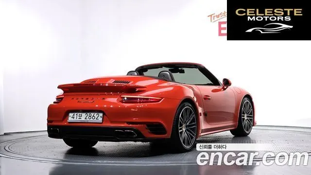 PORSCHE 911 Turbo Cabriolet 2017 — photo 2 sur 20