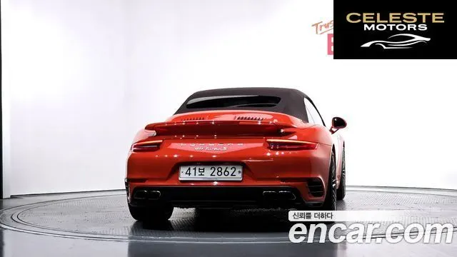 PORSCHE 911 Turbo Cabriolet 2017 — photo 4 sur 20