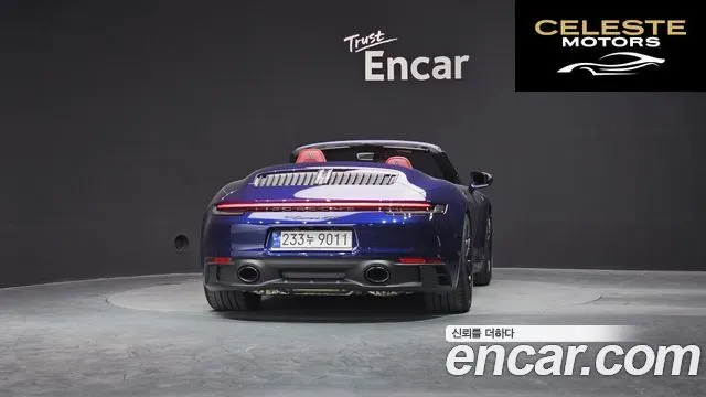 PORSCHE 911 (992) Carrera GTS Cabriolet 2023 — photo 4 sur 26