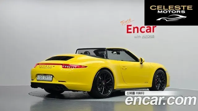 PORSCHE 911 Carrera 4 GTS Cabriolet 2016 — photo 2 sur 20