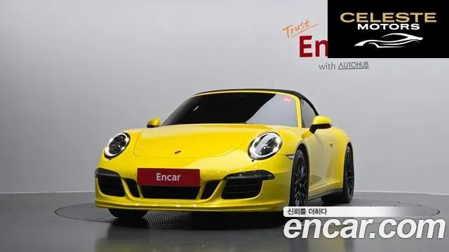 PORSCHE 911 Carrera 4 GTS Cabriolet 2016 — photo 3 sur 20