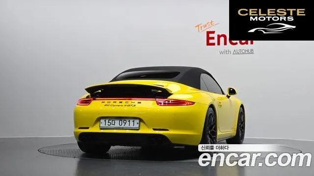 PORSCHE 911 Carrera 4 GTS Cabriolet 2016 — photo 4 sur 20