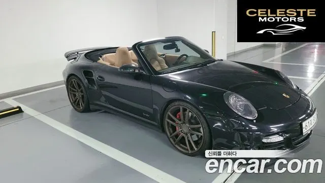 PORSCHE 911 Turbo Cabriolet 2008 — photo 12 sur 17