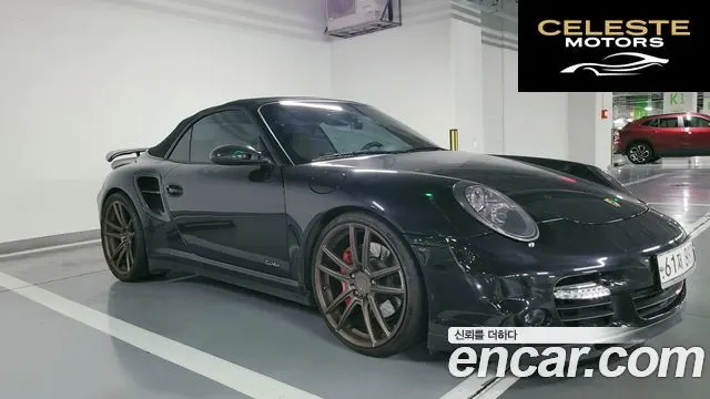PORSCHE 911 Turbo Cabriolet 2008 — photo 13 sur 17