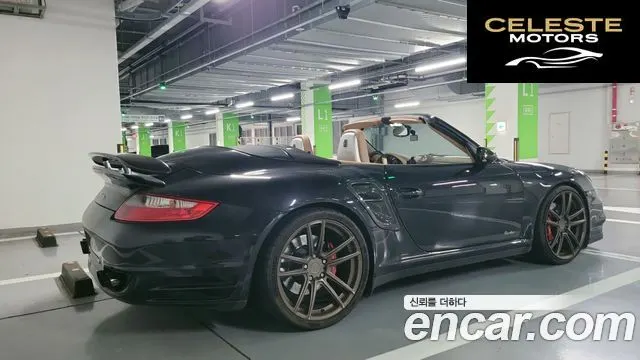 PORSCHE 911 Turbo Cabriolet 2008 — photo 14 sur 17