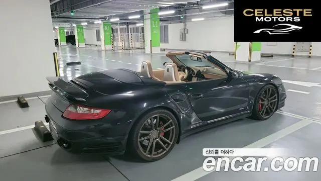 PORSCHE 911 Turbo Cabriolet 2008 — photo 17 sur 17