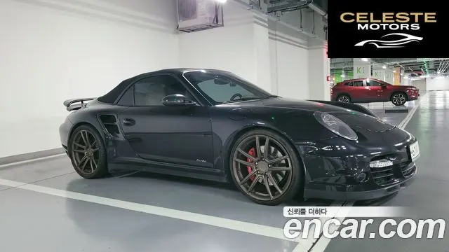 PORSCHE 911 Turbo Cabriolet 2008 — photo 2 sur 17