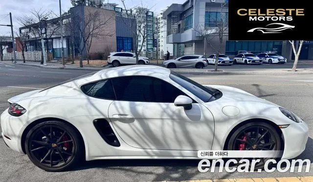 PORSCHE 718 Cayman S 2.5 2018 — photo 7 sur 25
