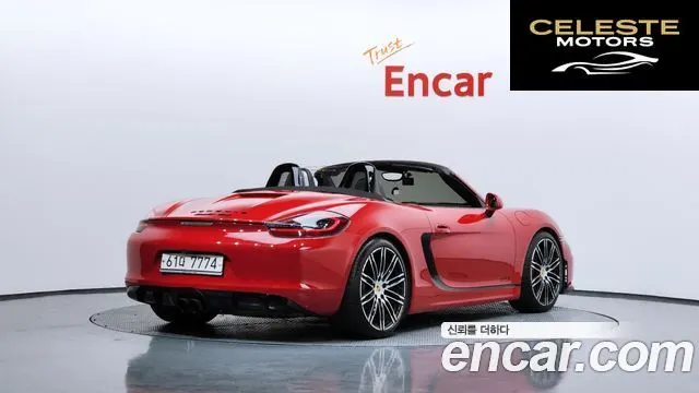 PORSCHE Boxster 3.4 GTS 2016 — photo 2 sur 20