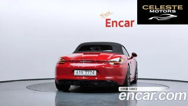 PORSCHE Boxster 3.4 GTS 2016 — photo 4 sur 20