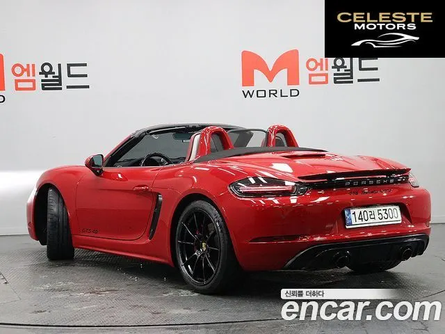 PORSCHE 718 Boxster 4.0 GTS 2021 — photo 5 sur 26