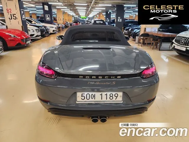 PORSCHE 718 Boxster S 2.5 2017 — photo 4 sur 26