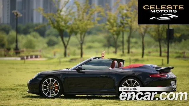 PORSCHE 911 Carrera 4 Cabriolet 2017 — photo 9 sur 13